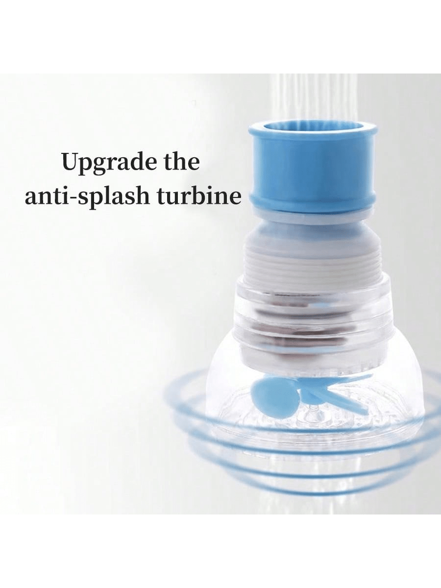 1Pc Faucet Anti-Splash God Anti-Splash Head Tap Water Shower Extension Filter Mouth Net Home Kitchen Universal Water-Saving