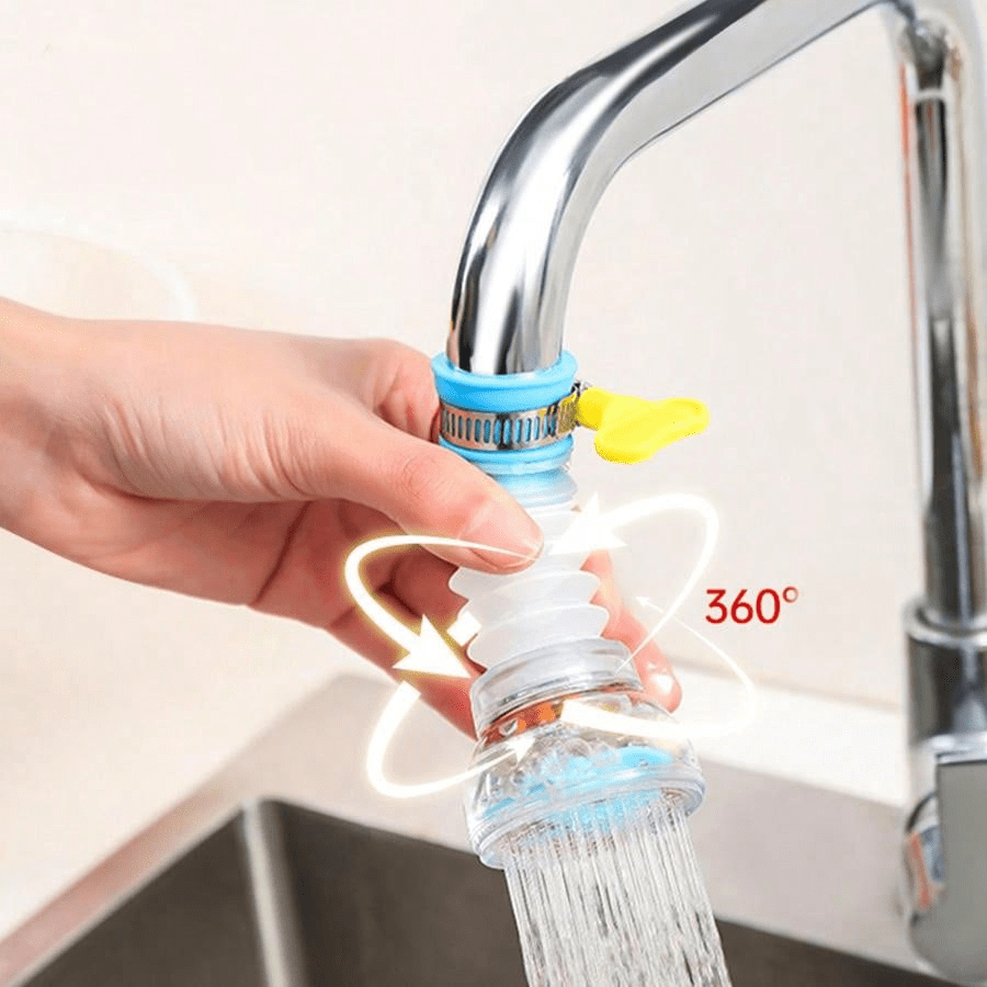 1Pc Faucet Anti-Splash God Anti-Splash Head Tap Water Shower Extension Filter Mouth Net Home Kitchen Universal Water-Saving
