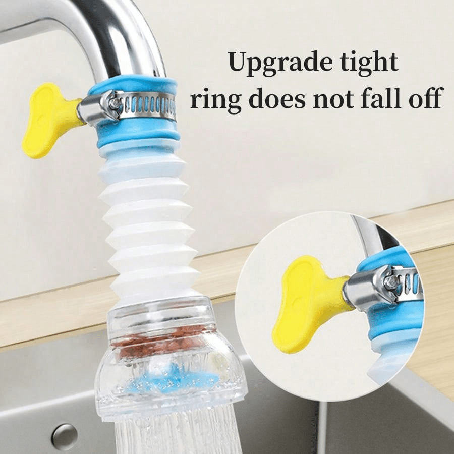 1Pc Faucet Anti-Splash God Anti-Splash Head Tap Water Shower Extension Filter Mouth Net Home Kitchen Universal Water-Saving