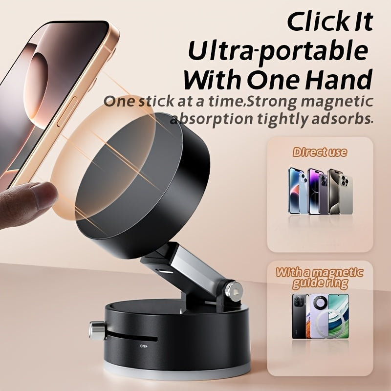 Vacuum Double-sided Magnetic Phone Holder