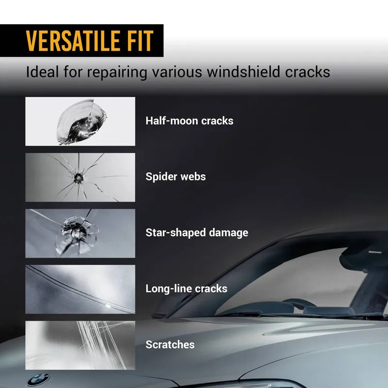 Windshield Repair Kit - Broken Screen Repair Kit