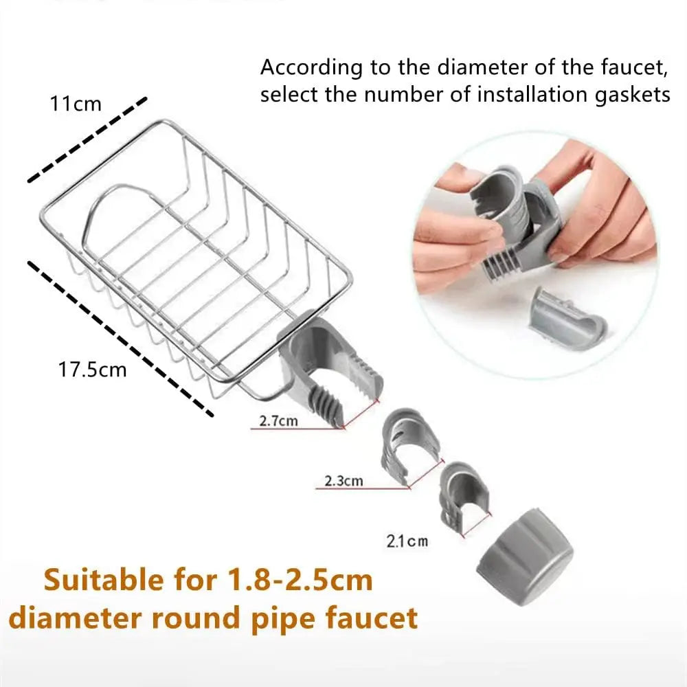Stainless Steel Faucet Rack