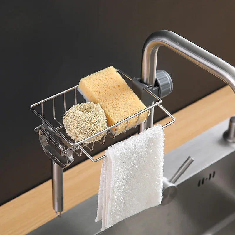 Stainless Steel Faucet Rack