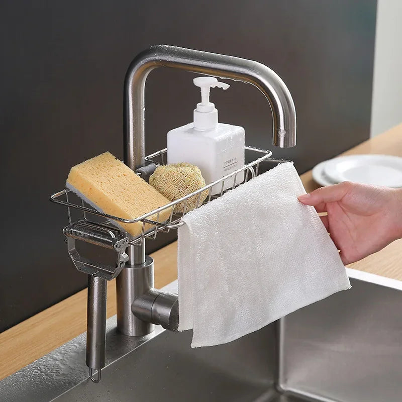 Stainless Steel Faucet Rack