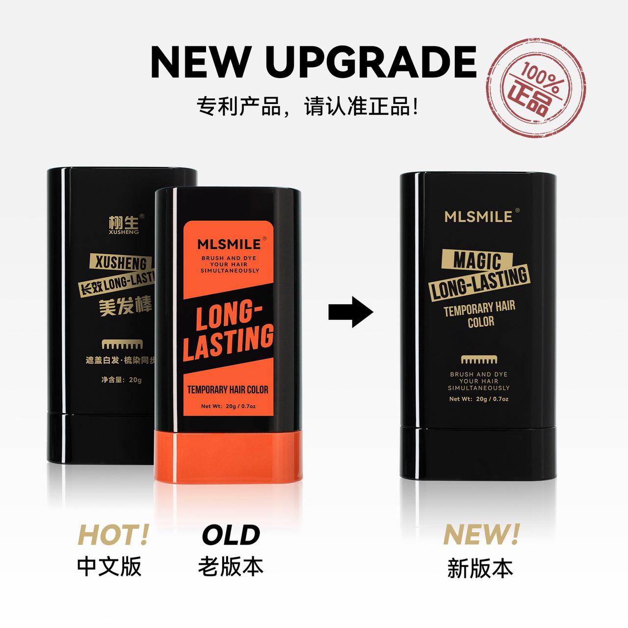 Water And Sweat Proof Hair Comb Dye