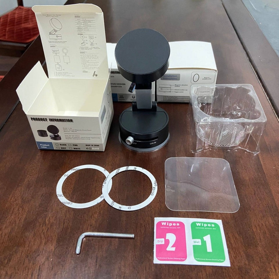 Vacuum Magnetic Phone Holder