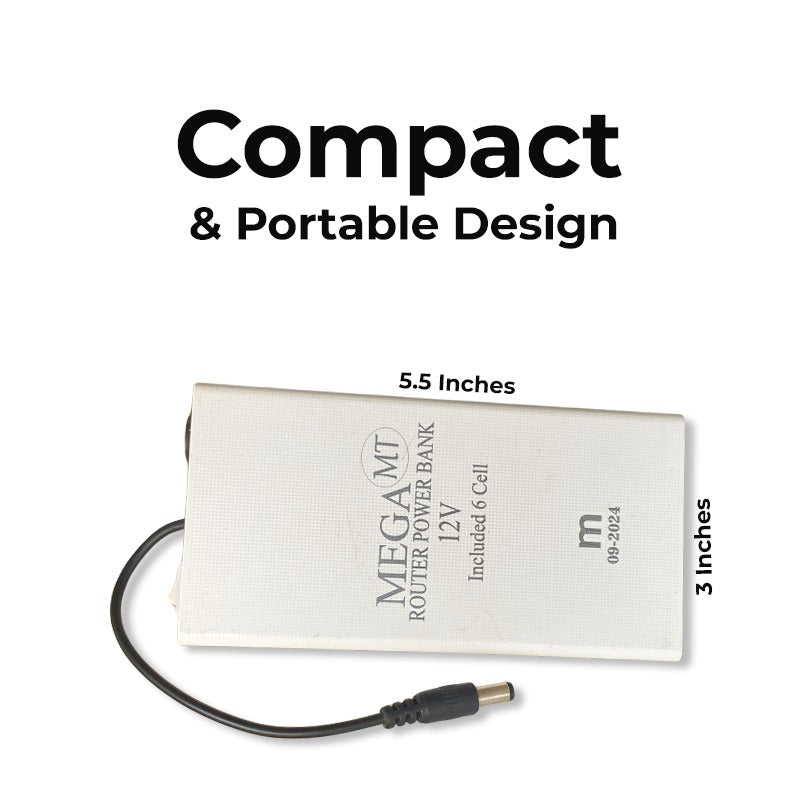 12W WiFi Router Power Bank