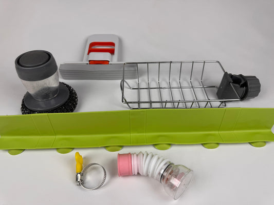 5 Useful Kitchen Gadgets in 1 Great Bundle - Complete Sink Setup