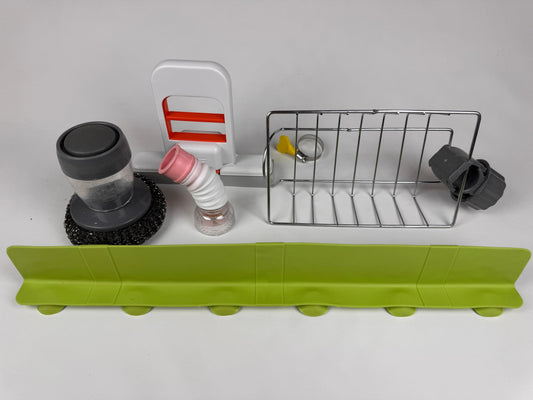 5 Useful Kitchen Gadgets in 1 Great Bundle - Complete Sink Setup